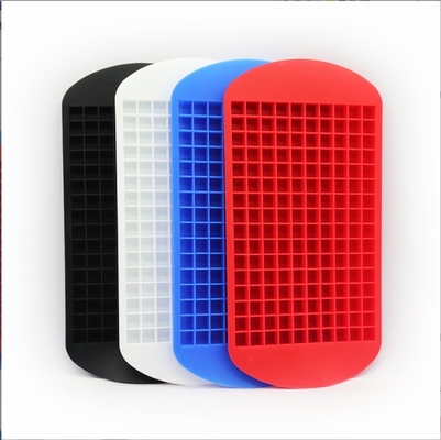 Grade de alimentos Mini 160 Grades Quadrado Molde de Cubo de Gelo para Whiskey Silicone Ferramentas de sorvete