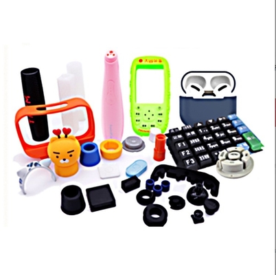 Formas de peças de silicone personalizadas para EPDM NBR NR e Serviço de Processamento Formas de borracha de silicone
