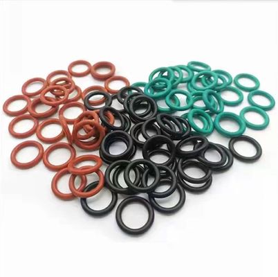 CR FPM de alta precisão FFKM HNBR NBR FKM Silicone EPDM vedações O-Ring de borracha para moldes