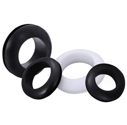 Serviço de moldagem Grommet de silicone personalizado para cabo redondo e outros produtos de borracha