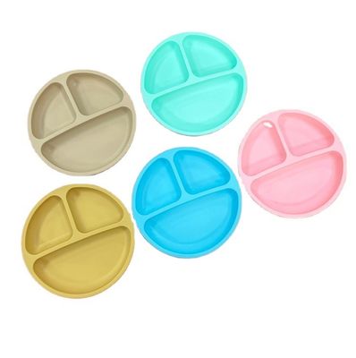 BPA livre Placa de silicone leve e macia com estilo de design de sucção Nenhuma