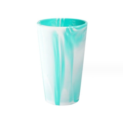 Nenhum Estilo de Design 100% de qualidade alimentar Mixed Solid Colors Incrustável Silicone Água de beber Copo de vinho Para viagens