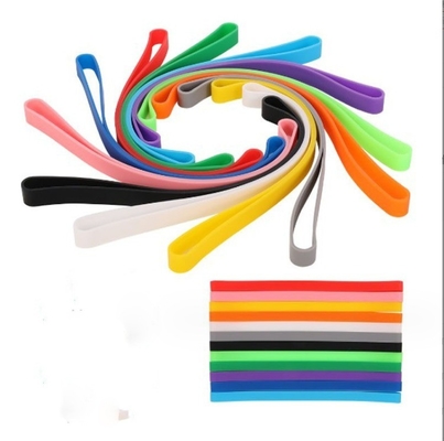 Banda de envolvimento de silicone elástica e colorida perfeita para várias aplicações