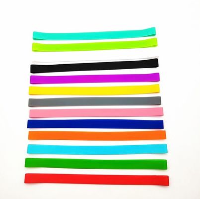 Cadeira de praia espessa e elástica, clips de toalha, tiras de borracha de silicone para serviço de corte