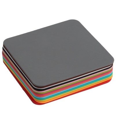 Coasters para copos Coasters de silicone para bebidas Resistentes ao calor Não escorregadiças Decoração de mesa de café