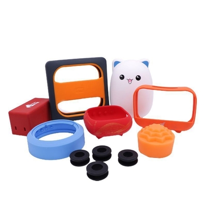 Produtos de borracha de silicone moldados sob medida Produtos de silicone personalizados para serviço de moldagem