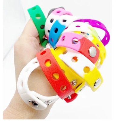 Pulseira de silicone personalizada para Natal Presentes da festa de Halloween Pulseira ajustável de 21 cm