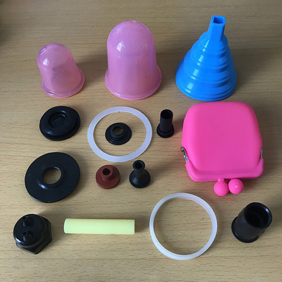 Produtos de borracha de silicone moldados sob medida para aplicações alimentares e médicas