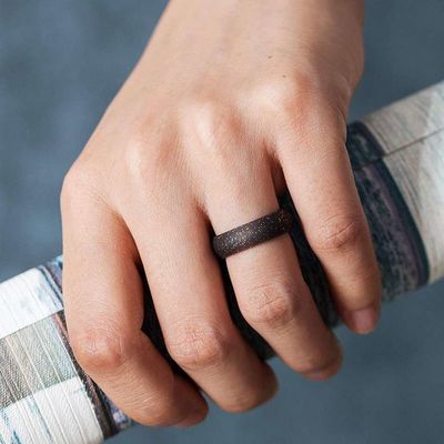 Anel de dedo de silicone suave personalizado para mulheres