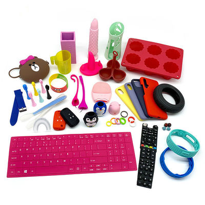 Desenho personalizado NR CR NBR EPDM Molding Molded Silicone Rubber Part