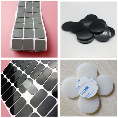Serviço de corte Custom Die Cutting Silicone Rubber Foot Pad para proteção de móveis