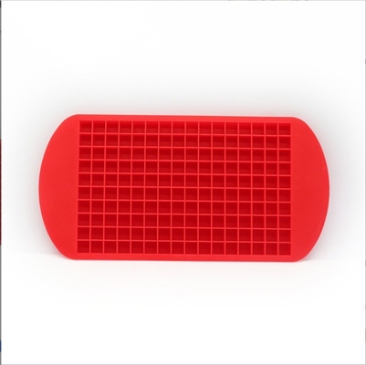 Grade de alimentos Mini 160 Grades Quadrado Molde de Cubo de Gelo para Whiskey Silicone Ferramentas de sorvete