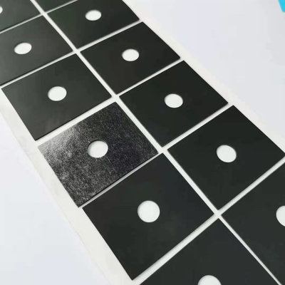 Pad de silicone personalizado para o serviço de processamento de moldagem Transparente Pedaço de borracha de malha preta