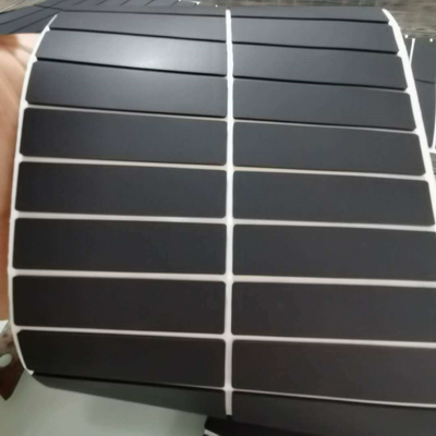 Pad de silicone personalizado para o serviço de processamento de moldagem Transparente Pedaço de borracha de malha preta