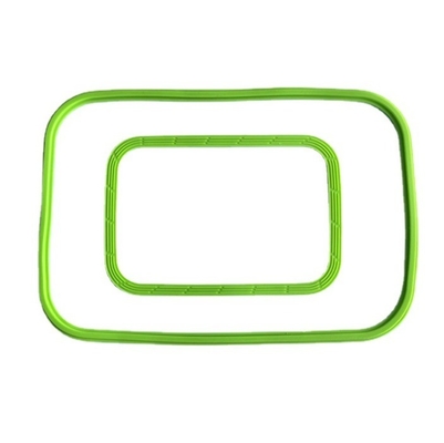 Caixa de almoço quadrada personalizada Anel de vedação de silicone para taça de vidro endurecida e caixa fresca
