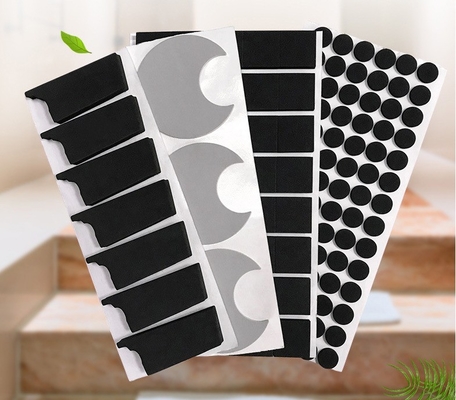 Pad de espuma de EVA adesivo unilateral personalizado Pad de pé circular preto para proteção