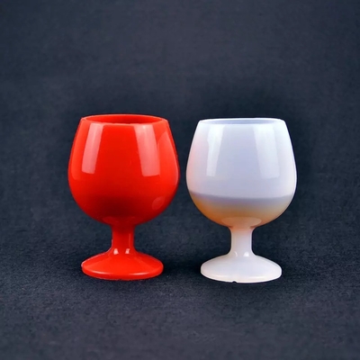 Copo de vinho de silicone descartável criativo de viagem para acampamento ao ar livre