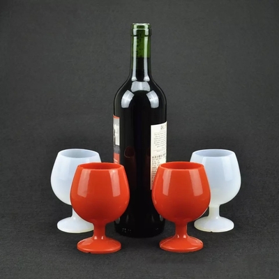 Copo de vinho de silicone descartável criativo de viagem para acampamento ao ar livre
