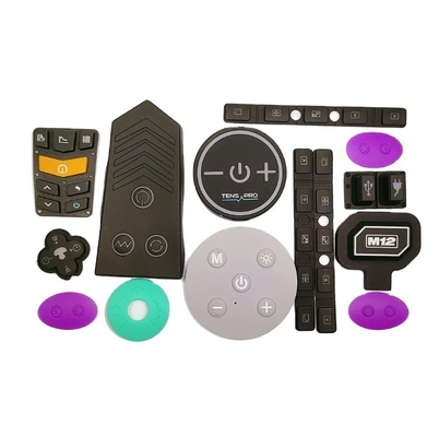 Serviço de processamento Moagem Botão de borracha de silicone Push Button Switch personalizado