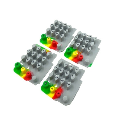 Serviço de processamento Moagem Botão de borracha de silicone Push Button Switch personalizado