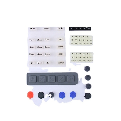 Serviço de processamento Moagem Botão de borracha de silicone Push Button Switch personalizado