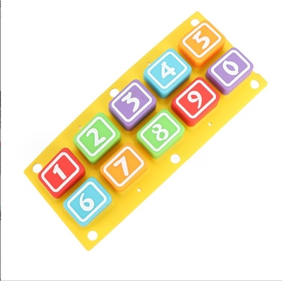 teclados de borracha de silicone com serviço de processamento de moldagem e design personalizado