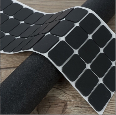 Serviço de corte auto-aderente Black Pad de silicone com borracha EVA e personalizado