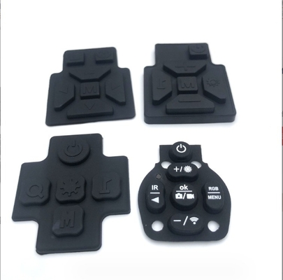 Colorido teclado teclado de borracha de silicone Switch de membrana com personalizado EPDM NR NBR