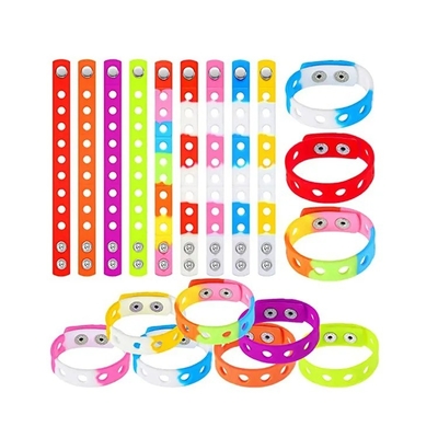 Hot Seller Kids Bracelet de borracha de silicone Feitiços para educação Alvo Usuário final 21cm