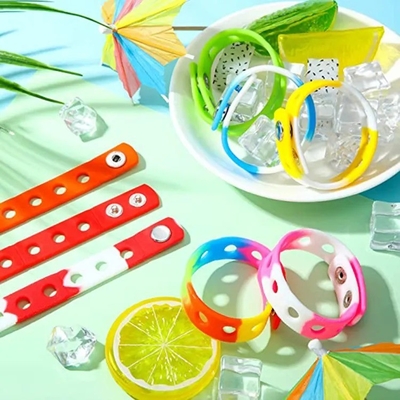Hot Seller Kids Bracelet de borracha de silicone Feitiços para educação Alvo Usuário final 21cm