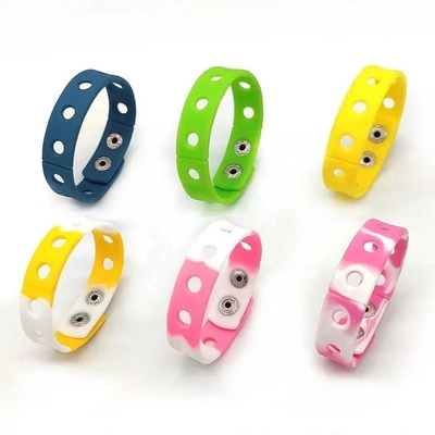 Impressão de tela de seda Logotipo personalizado Pulseira de silicone perfumada para outras atividades
