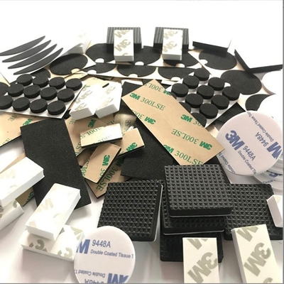 Dimensões personalizadas Acessórios de móveis EVA Sofá de borracha pernas de mesa almofadas com auto-aderente