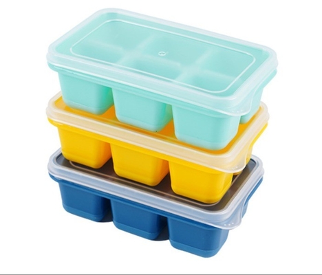 Caixa de molde de gelo de silicone A ferramenta perfeita para cubos de gelo caseiros em casa