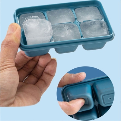 Caixa de molde de gelo de silicone A ferramenta perfeita para cubos de gelo caseiros em casa