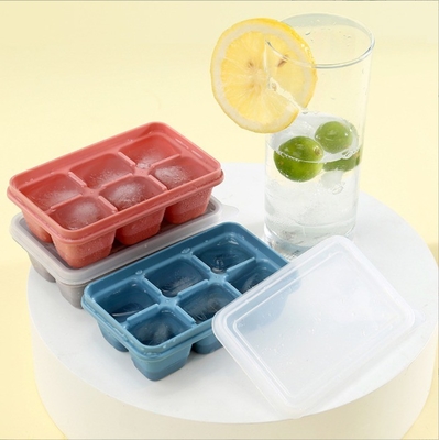 Caixa de molde de gelo de silicone A ferramenta perfeita para cubos de gelo caseiros em casa