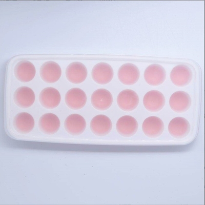 Ferramentas de sorvete Tipo Fabricantes de sorvete Livre de BPA 14 cavidade silicone molde de gelo com tampa