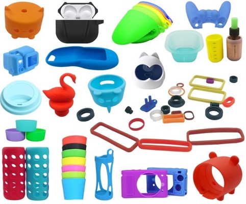 Peças de molde de silicone personalizadas para Amazon Design personalizado OEM/ODM Produtos de borracha de silicone
