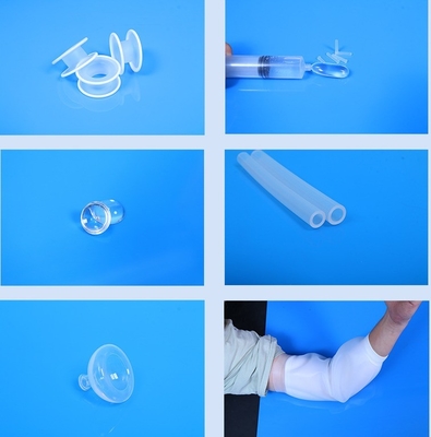 Partes moldadas por injecção de borracha de silicone líquido personalizadas para uso médico por profissionais ODM/OEM