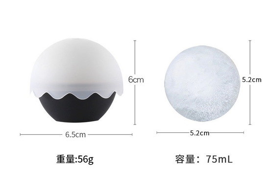 Ferramentas de sorvete de silicone de qualidade alimentar bola de uísque moldagem para cubos de gelo esféricos