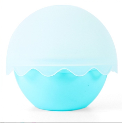 Molde de bola de gelo de silicone flexível Esferas de uísque duráveis de 2,4 polegadas para ferramentas de sorvete