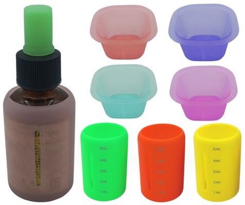Cobertura de copo de silicone para inovação em garrafas químicas experimentais e copo de medição