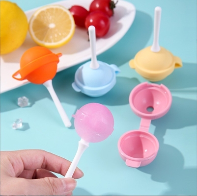 Ferramentas de sorvete de silicone Modelo de grelha para mistura caseira de uísque Bloco Molde de gelo de bola