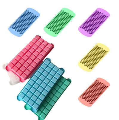 Peça moldada em borracha de silicone SBR especializada para a produção de bandejas de cubos de bolas de gelo