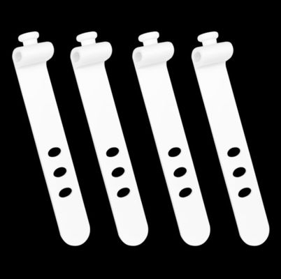 MVQ Custom Molding Silicone Rubber Molded Part for Multifunctional Adjustable Cable Band