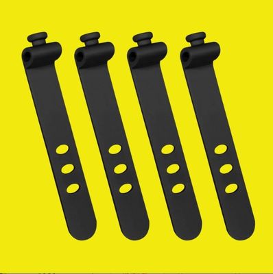 MVQ Custom Molding Silicone Rubber Molded Part for Multifunctional Adjustable Cable Band