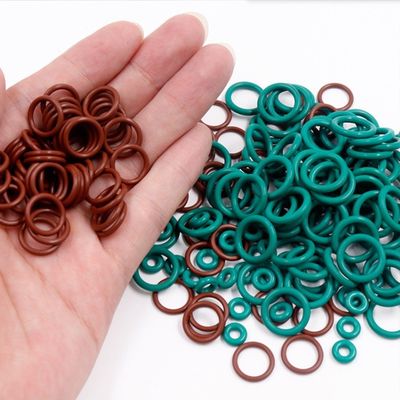 CR FPM de alta precisão FFKM HNBR NBR FKM Silicone EPDM vedações O-Ring de borracha para moldes