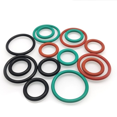 Moldagem CR AS568 JIS BS Custom High Precision FKM NBR EPDM FFKM VIT HNBR Anel O de borracha de silicone