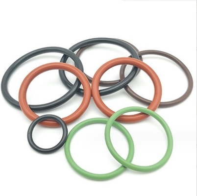 Moldagem CR AS568 JIS BS Custom High Precision FKM NBR EPDM FFKM VIT HNBR Anel O de borracha de silicone