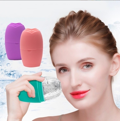 Molde de gelo facial de silicone para cuidados com a pele e beleza Ferramentas de sorvete sustentáveis Tipo