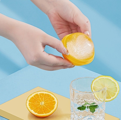Dimensão S M L Bola de gelo de silicone para uísque sustentável